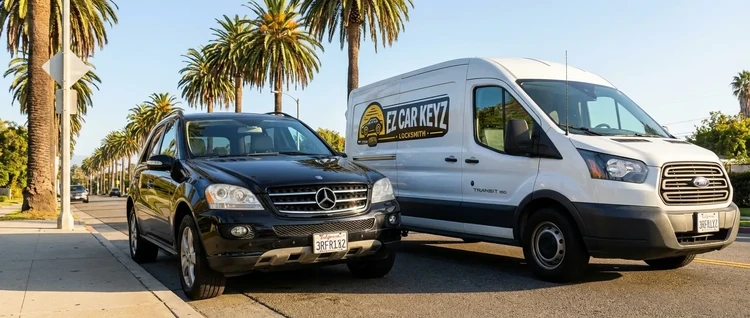 Mercedes-Benz G Class mobile car key service by EZ Car Keyz in Ventura County