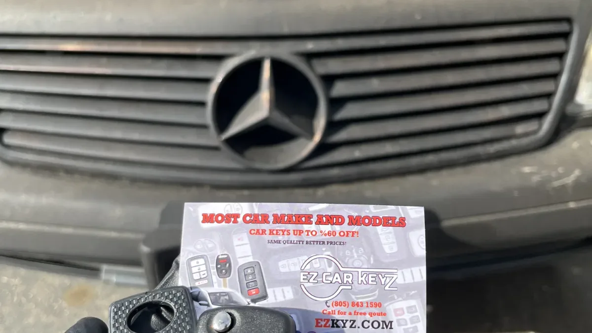 Lost 2002 Mercedes-Benz Ml-Class key replacement by EZ Car Keyz in Oxnard CA