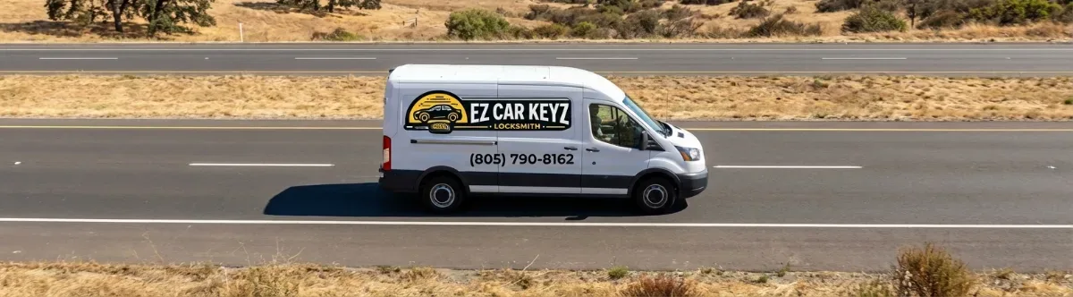 EZ Car Keyz mobile locksmith van
