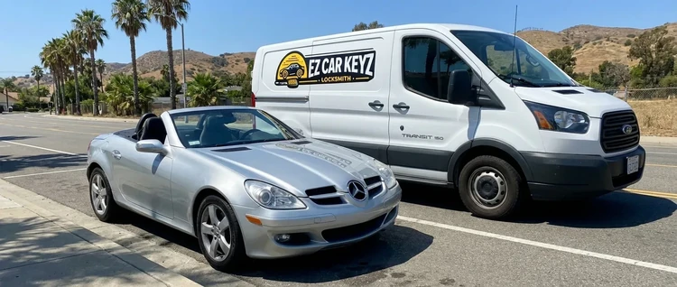 Mercedes-Benz R Class mobile car key service by EZ Car Keyz in Ventura County
