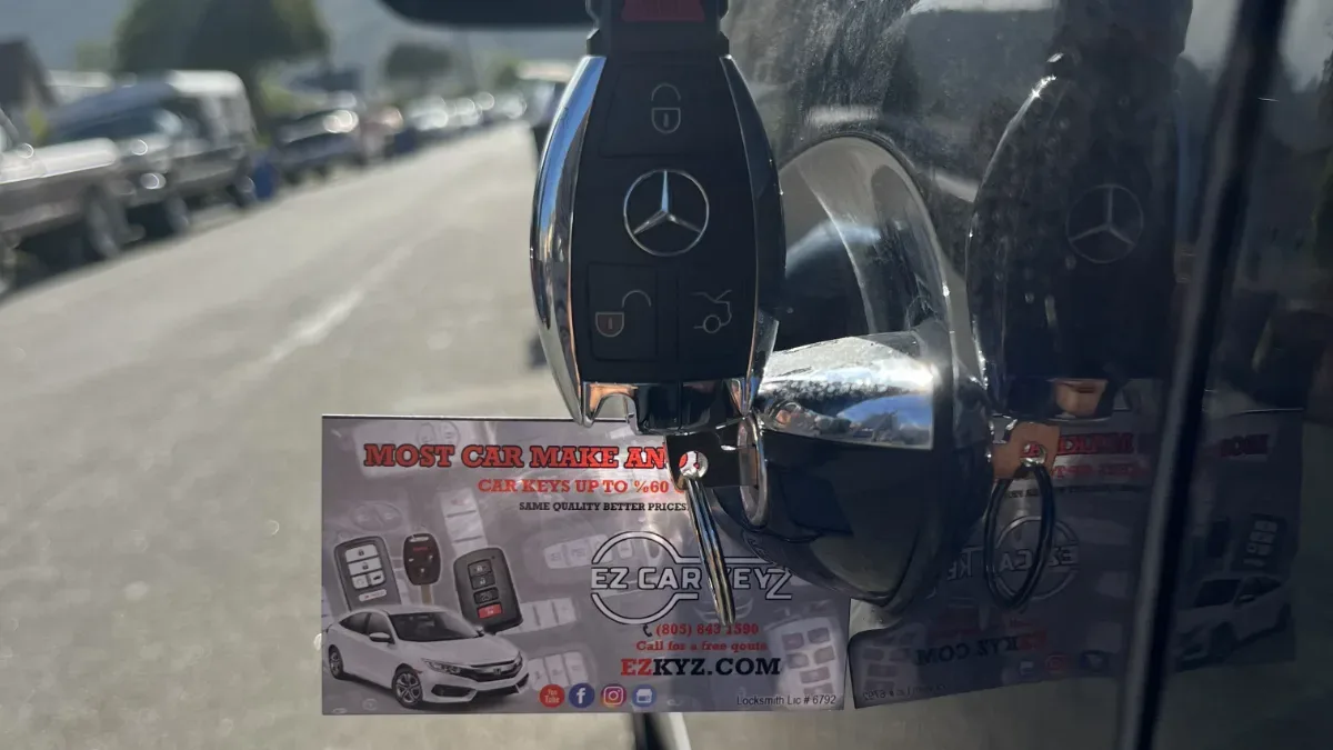 2005 Mercedes-Benz S-Class Affordable Key Replacement - EZ Car Keyz Santa Barbara Certified auto locksmith servicing 2005 Mercedes-Benz S-Class in Santa Barbara CA