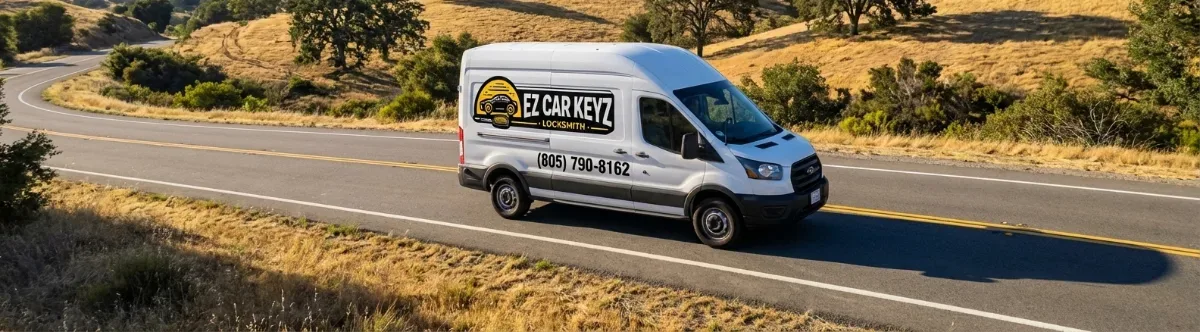 EZ Car Keyz mobile locksmith van