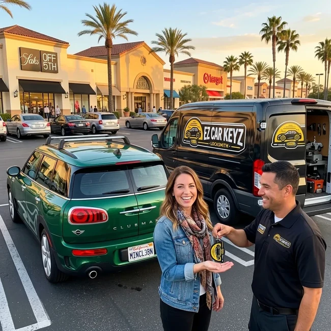 Mini Clubman key replacement in Ventura County