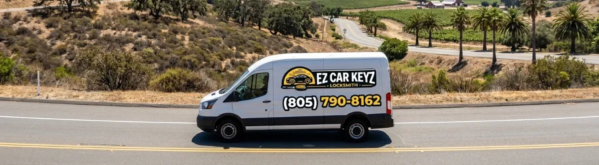 EZ Car Keyz mobile locksmith van