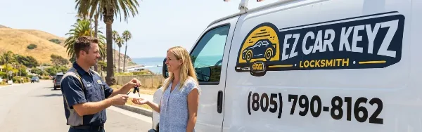 Certified locksmith review for 2018 MINI Convertible service by EZ Car Keyz Santa Barbara CA