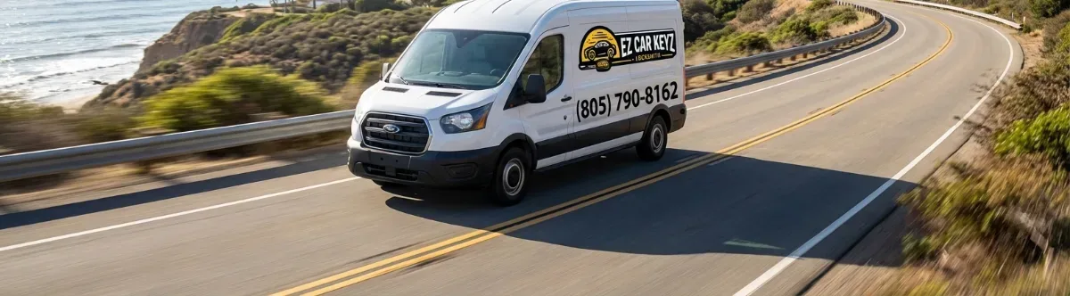 EZ Car Keyz mobile locksmith van