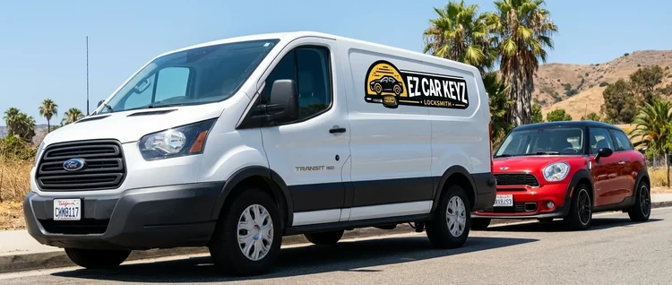 Mini Paceman mobile car key service by EZ Car Keyz in Ventura County