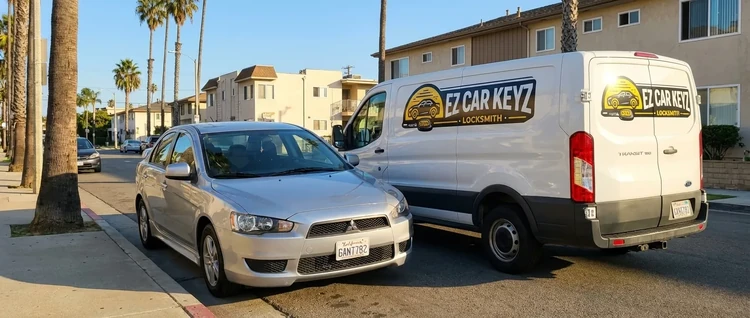 Mitsubishi Eclipse mobile car key service by EZ Car Keyz in Ventura County