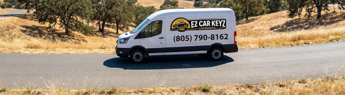 EZ Car Keyz mobile locksmith van