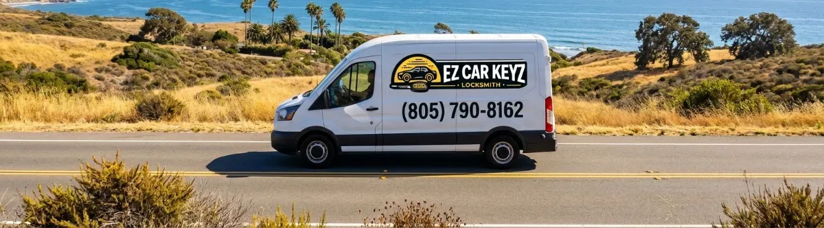 EZ Car Keyz mobile locksmith van