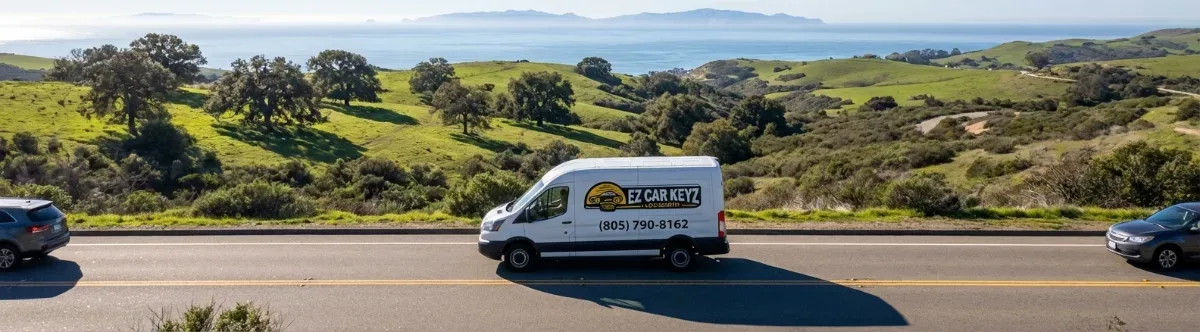 EZ Car Keyz mobile locksmith van