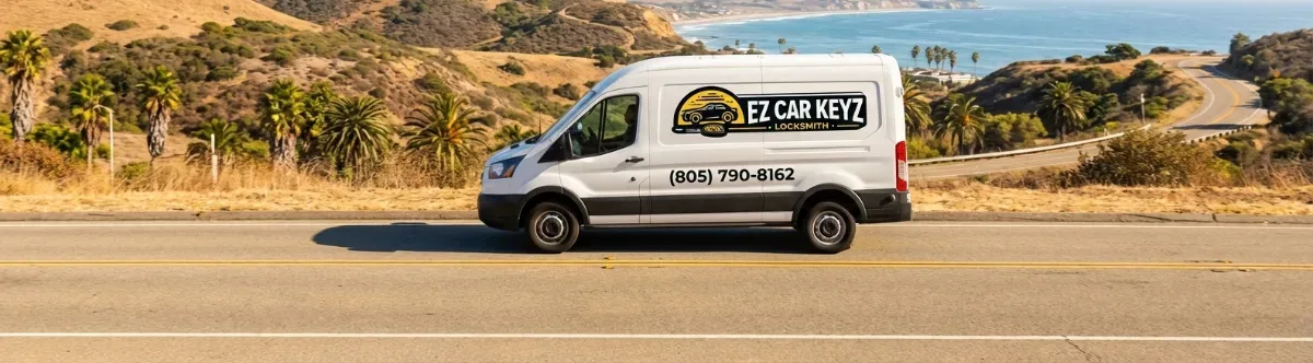 EZ Car Keyz mobile locksmith van