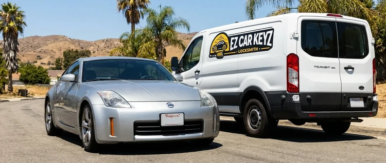 Mitsubishi Montero Sport mobile car key service by EZ Car Keyz in Ventura County