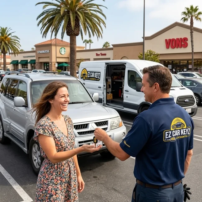 Mitsubishi Montero key replacement in Ventura County