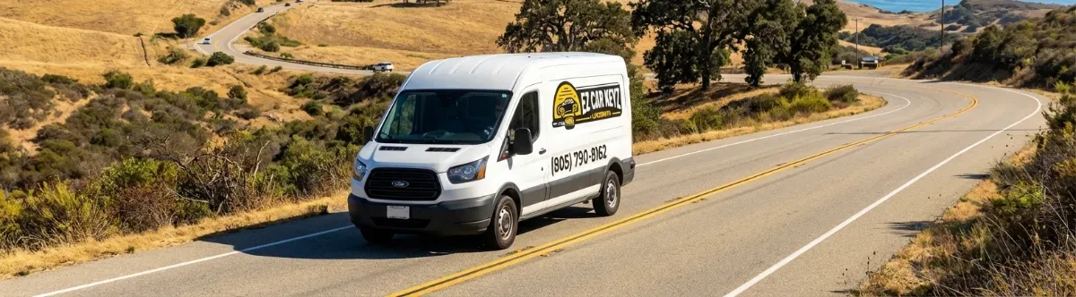 EZ Car Keyz mobile locksmith van