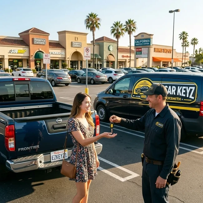 Nissan Frontier key replacement in Ventura County