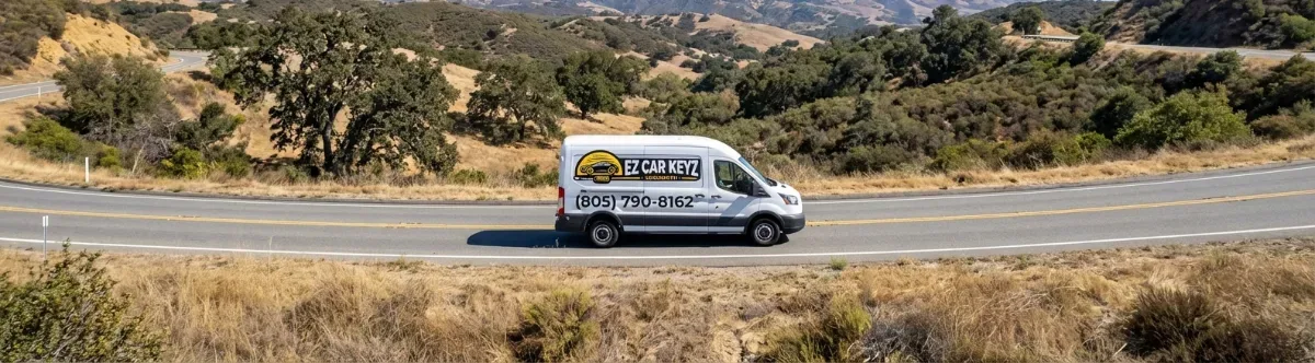 EZ Car Keyz mobile locksmith van