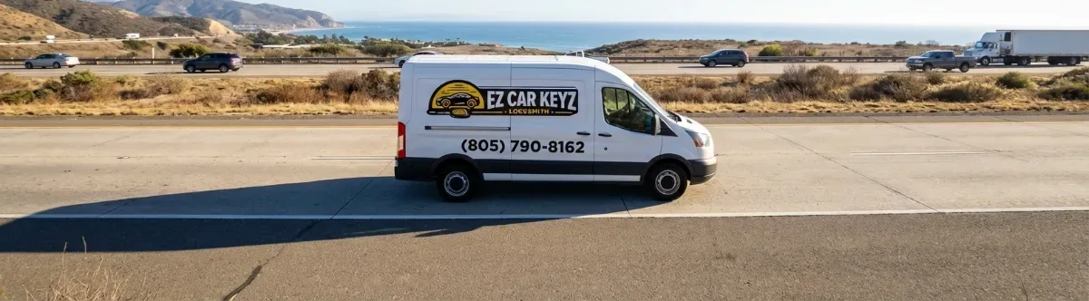 EZ Car Keyz mobile locksmith van