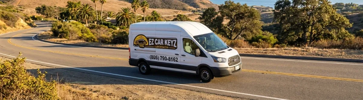 EZ Car Keyz mobile locksmith van