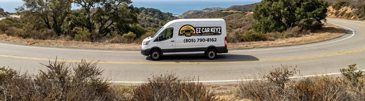 EZ Car Keyz mobile locksmith van