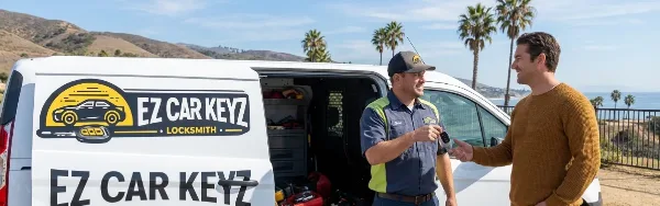 Locksmith came to me for 2024 Nissan Pathfinder key - EZ Car Keyz Montecito CA review