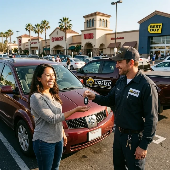 Nissan Quest key replacement in Ventura County