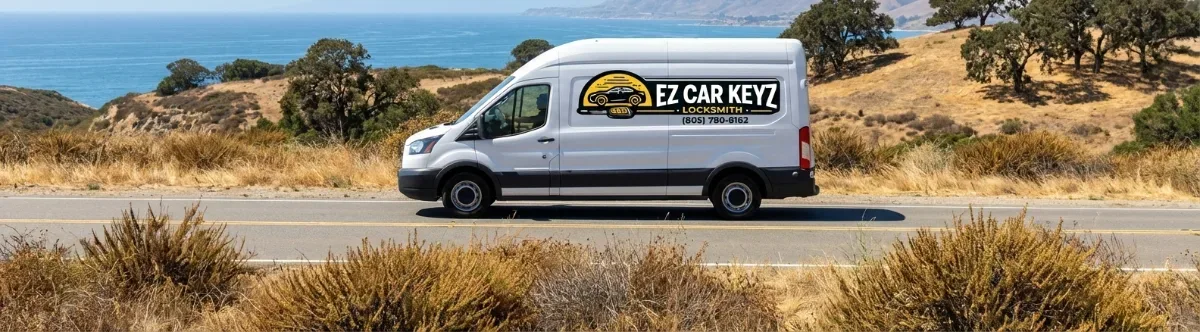 EZ Car Keyz mobile locksmith van