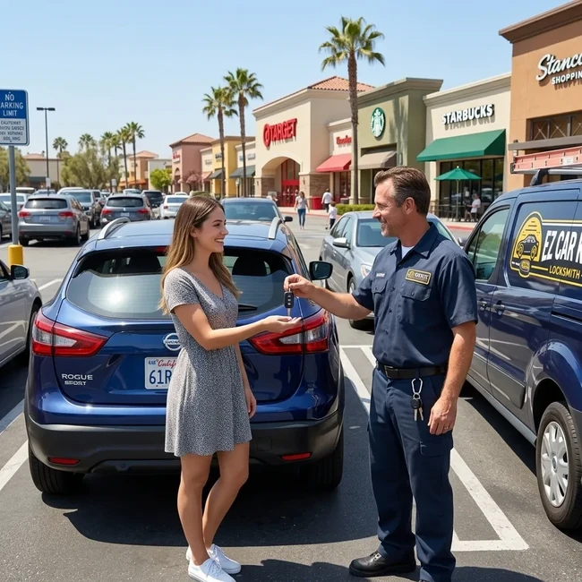 Nissan Rogue Sport key replacement in Ventura County