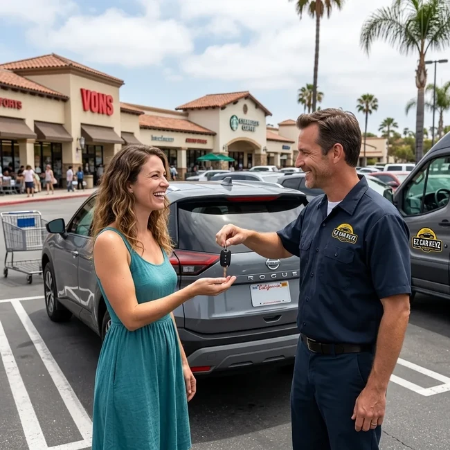 Nissan Rogue key replacement in Ventura County