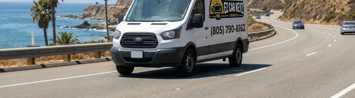 EZ Car Keyz mobile locksmith van