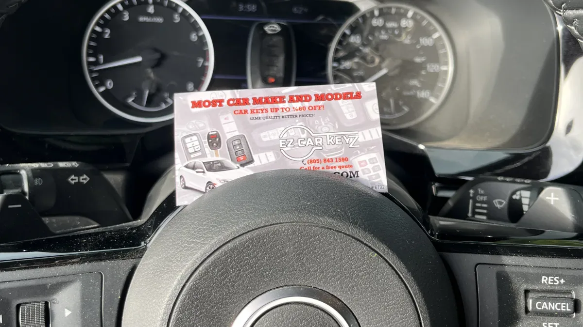 Affordable 2007 Nissan Sentra key replacement by EZ Car Keyz in Port Hueneme CA