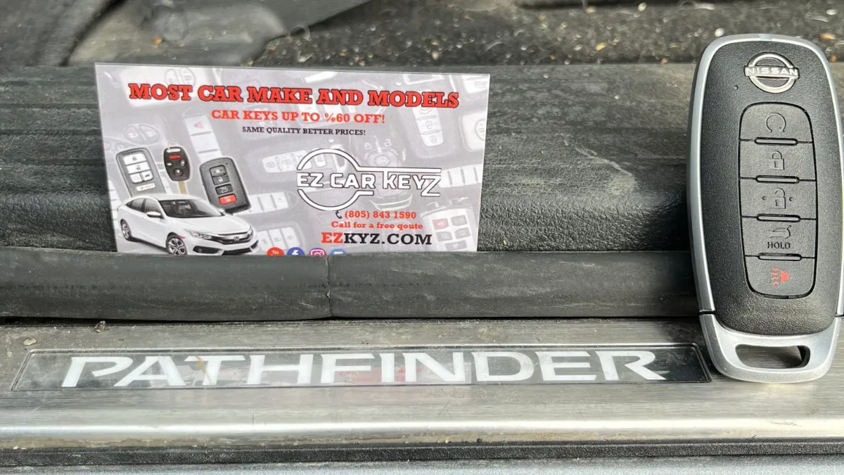 Low cost 2012 Nissan Sentra car key service by EZ Car Keyz Santa Barbara CA