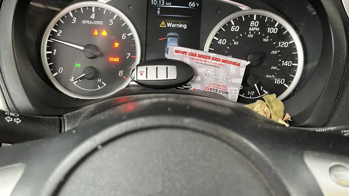 2005 Nissan Xterra key replacement at half the dealer price in Simi Valley CA