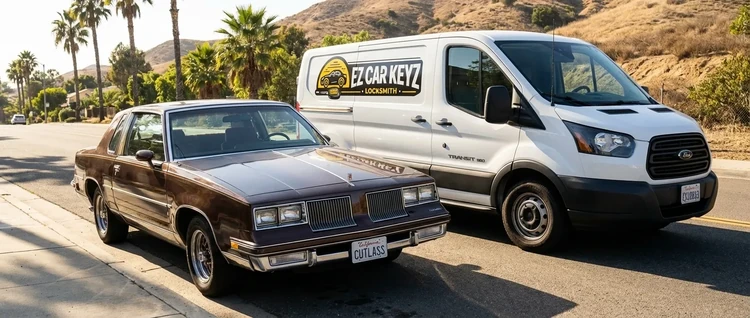 Oldsmobile Alero mobile car key service by EZ Car Keyz in Ventura County