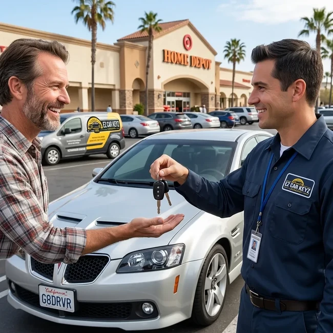 Pontiac G8 key replacement in Ventura County