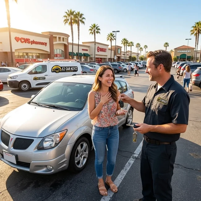 Pontiac Vibe key replacement in Ventura County