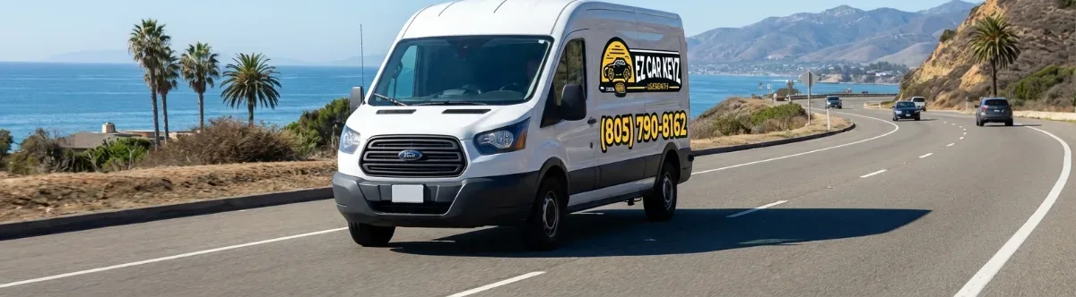 EZ Car Keyz mobile locksmith van