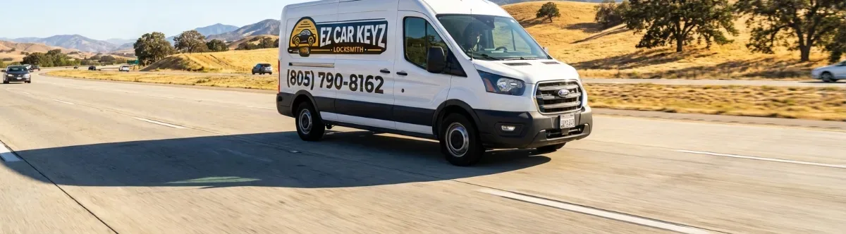 EZ Car Keyz mobile locksmith van