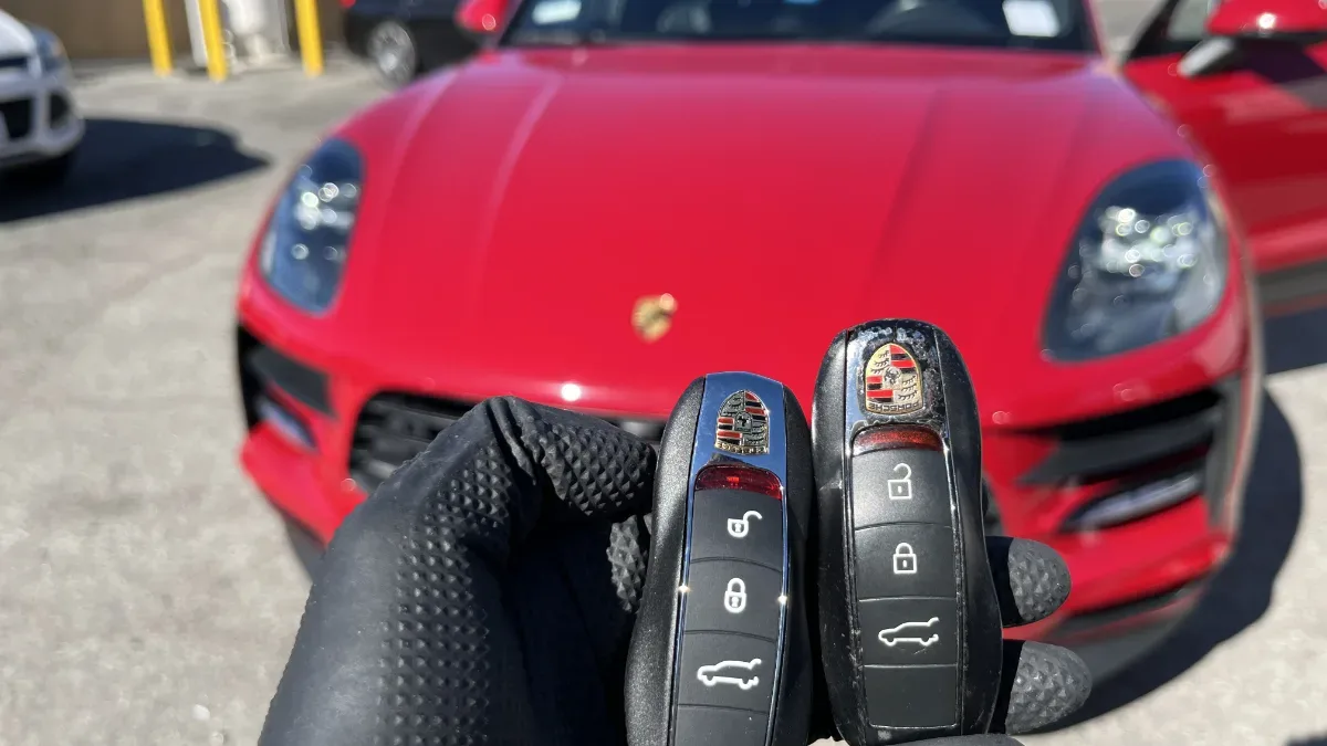 Certified auto locksmith servicing 2001 Porsche Boxster in Oxnard CA