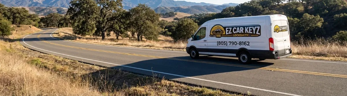 EZ Car Keyz mobile locksmith van