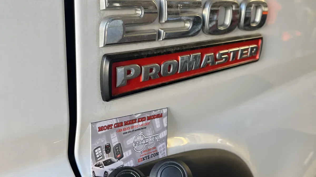 Licensed locksmith replacing 2018 Ram 1500 key in Camarillo CA