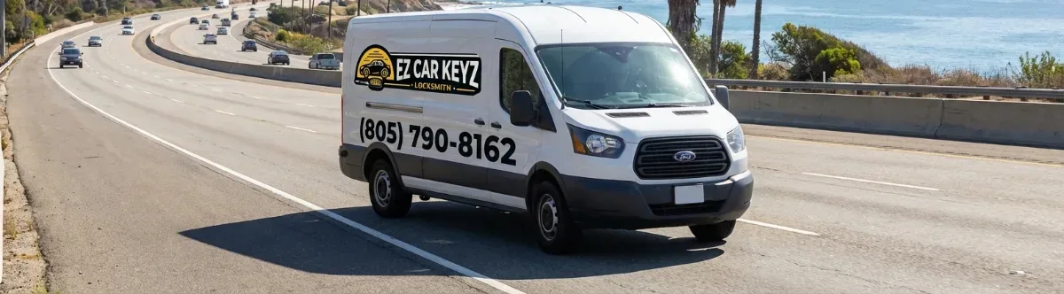 EZ Car Keyz mobile locksmith van