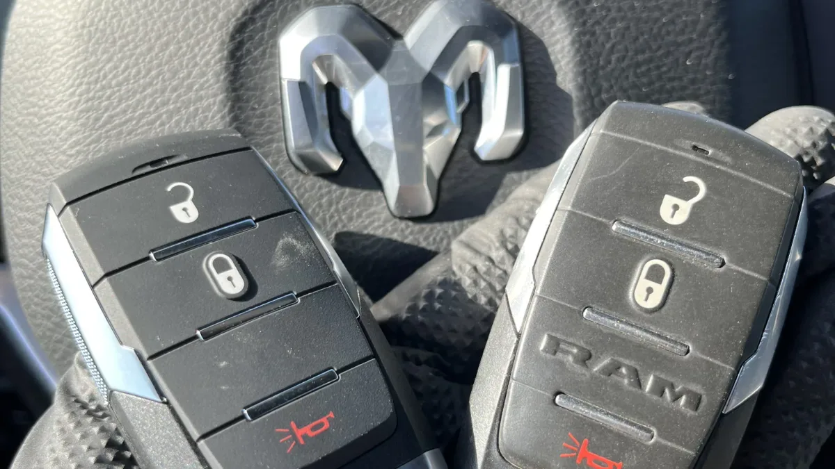 All keys lost service for 2017 Ram 2500 by EZ Car Keyz Ojai CA