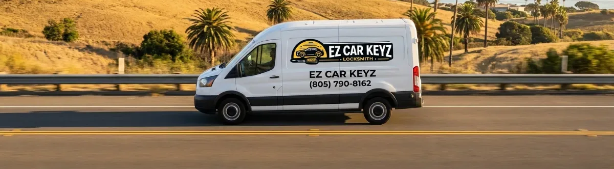 EZ Car Keyz mobile locksmith van