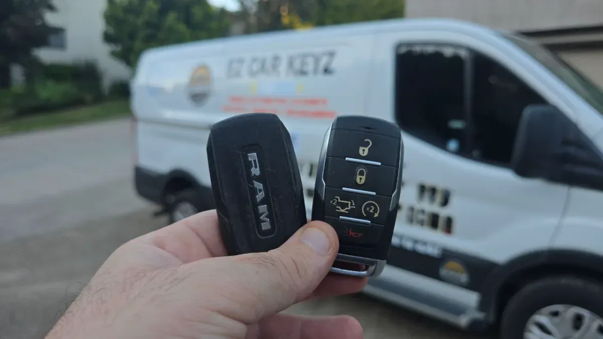 Same-day 2024 Ram Promaster key replacement in Oxnard CA