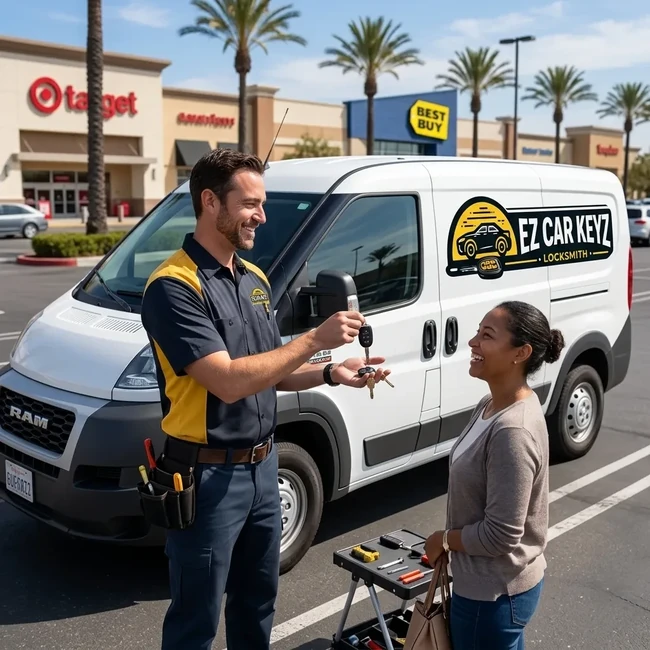 Ram Promaster key replacement in Ventura County