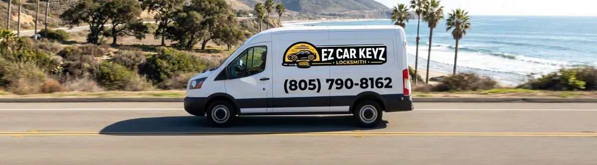 EZ Car Keyz mobile locksmith van