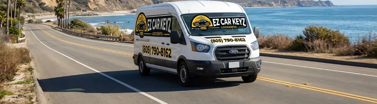 EZ Car Keyz mobile locksmith van