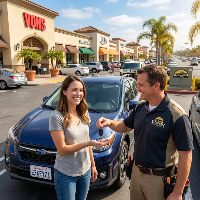 Subaru BRZ key replacement in Ventura County