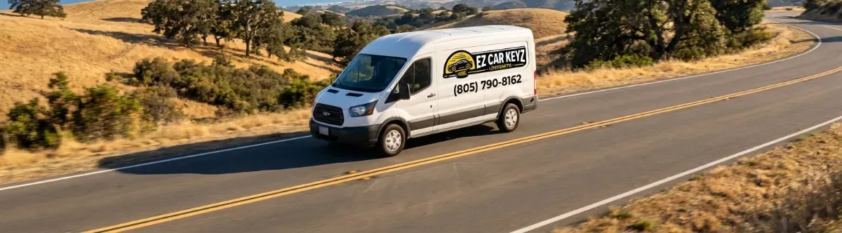 EZ Car Keyz mobile locksmith van